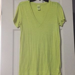 Neon yellow PINK tee